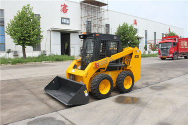 Multifunctional Skid Steer Loader 45° Dump Angle Precision Processing Equipment