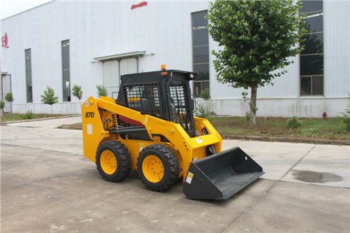 Multifunctional Skid Steer Loader 45° Dump Angle Precision Processing Equipment